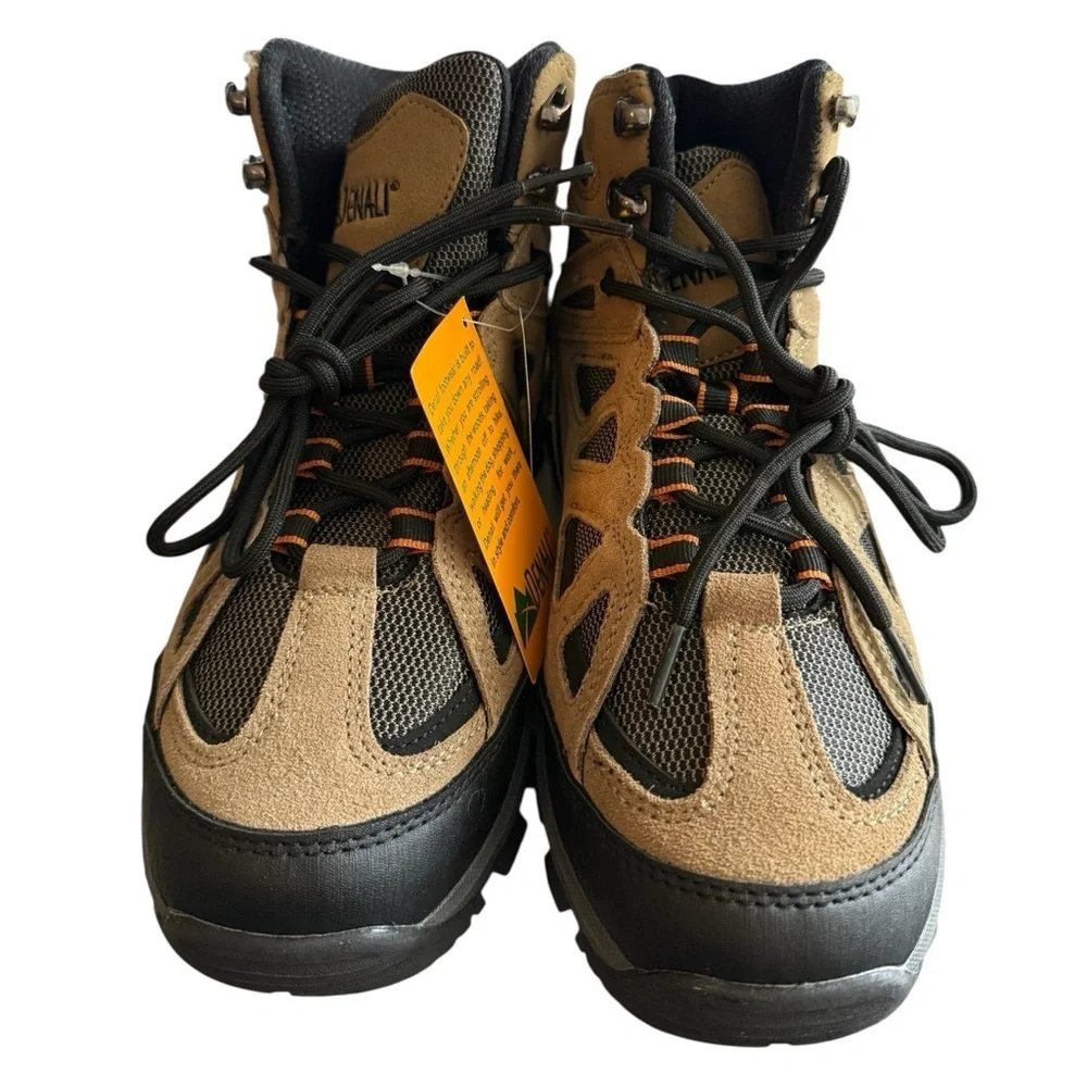 Denali NWT Men's Outback Hiking Boots Brown/Black #A17U159E-3 Size:8